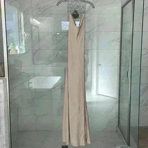 Show me your mumu- Tuscany Slip On Maxi Dress Satin Sz Small - Picture 7 of 10